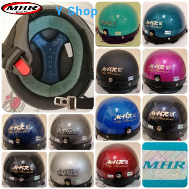 100% Original MHR III Steng Kura Kura Half Cut Helmet (All packing in box)