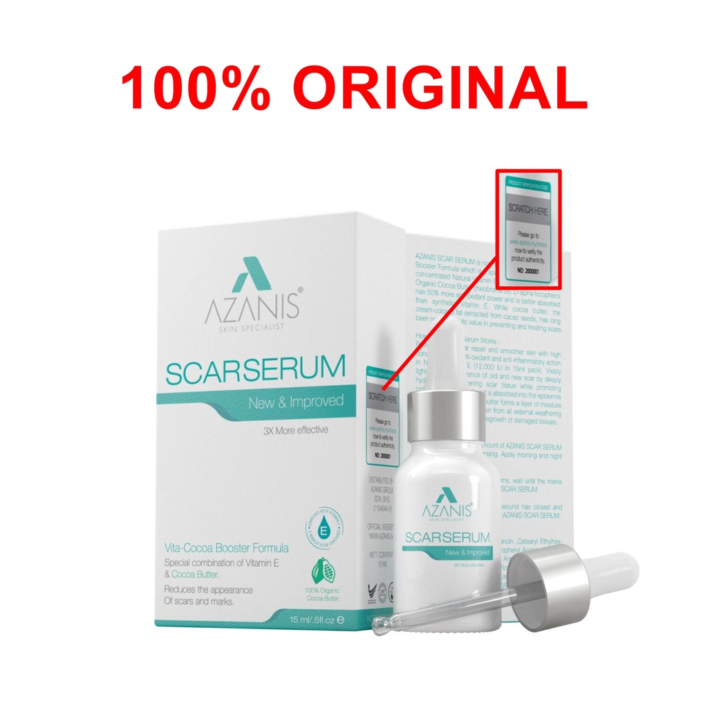 100% Original Ubat Parut Azanis Scar Serum [Ready Stock]