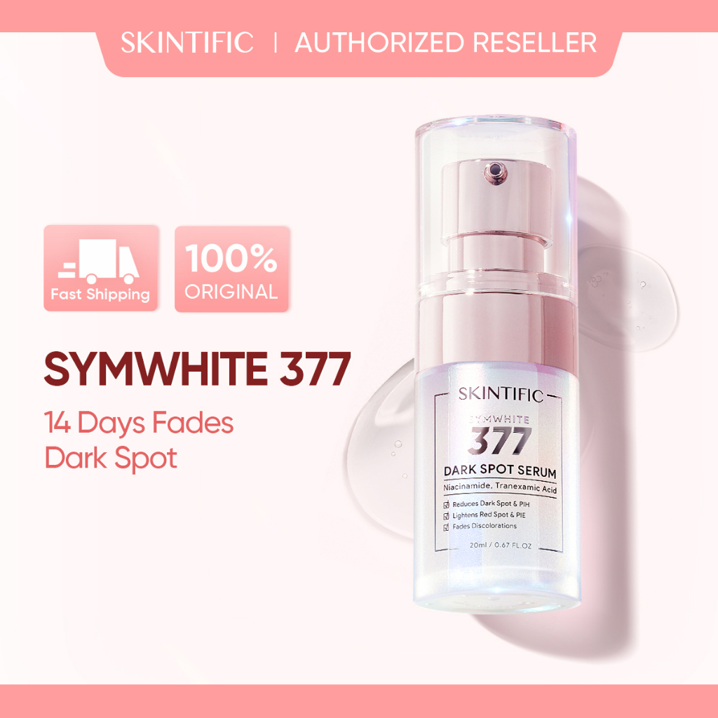 [100% Ori] SKINTIFIC SymWhite 377 Dark Spot Serum With Niacinamide Brightening Serum Whitening Glowing Moisturizing