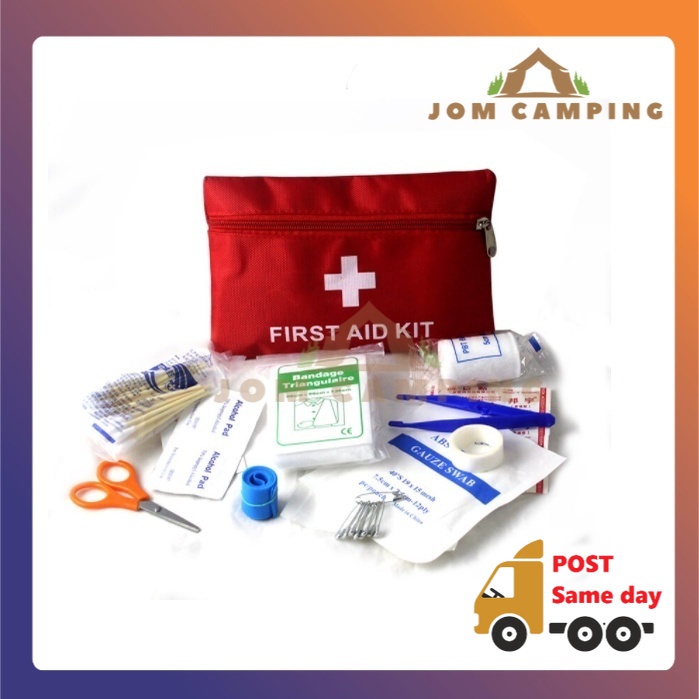 13pcs Set First Aid Emergency Survival Kit Home Travel Storage Bag in Car Outdoor Camping Dressing Medical Supplies