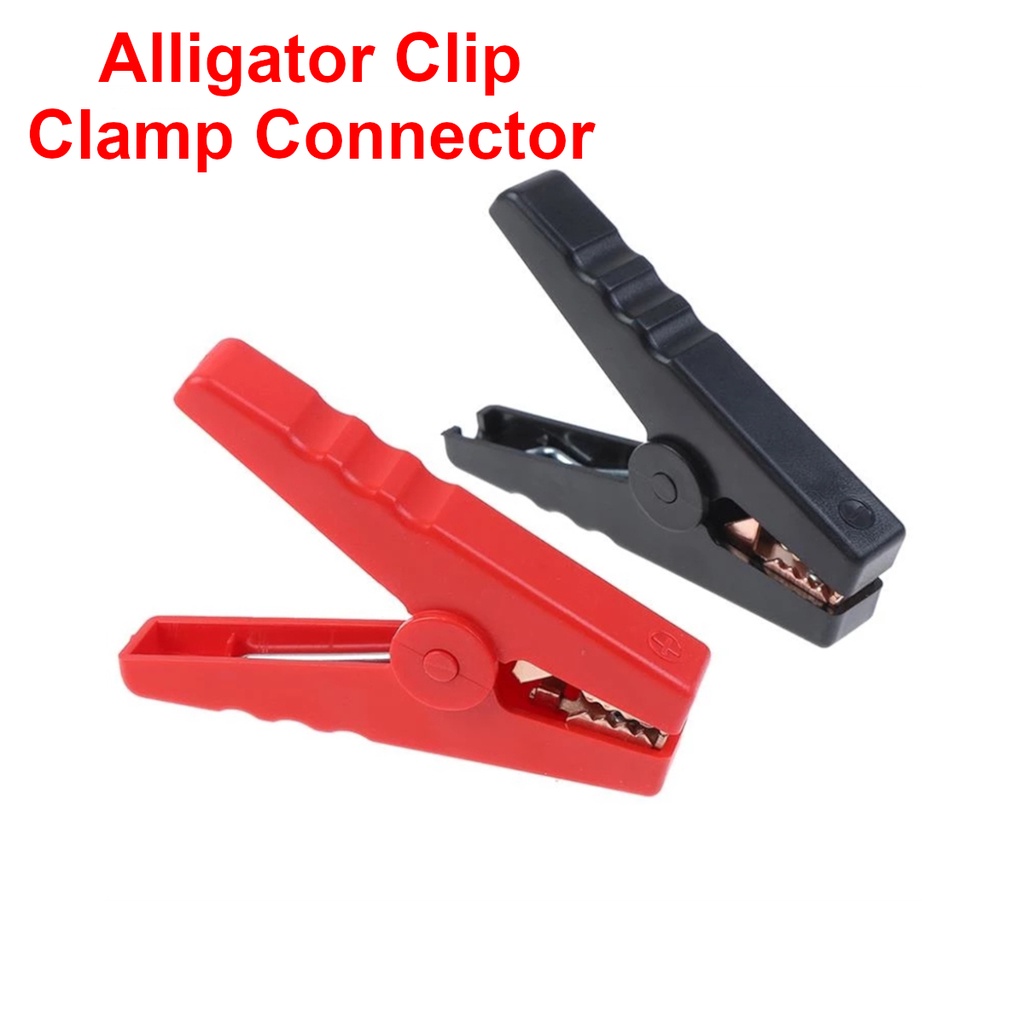 150A Car Alligator Clamp Connector Plug Power Battery Insulated Test Lead Crocodile Clip for Jumper Cables Boost