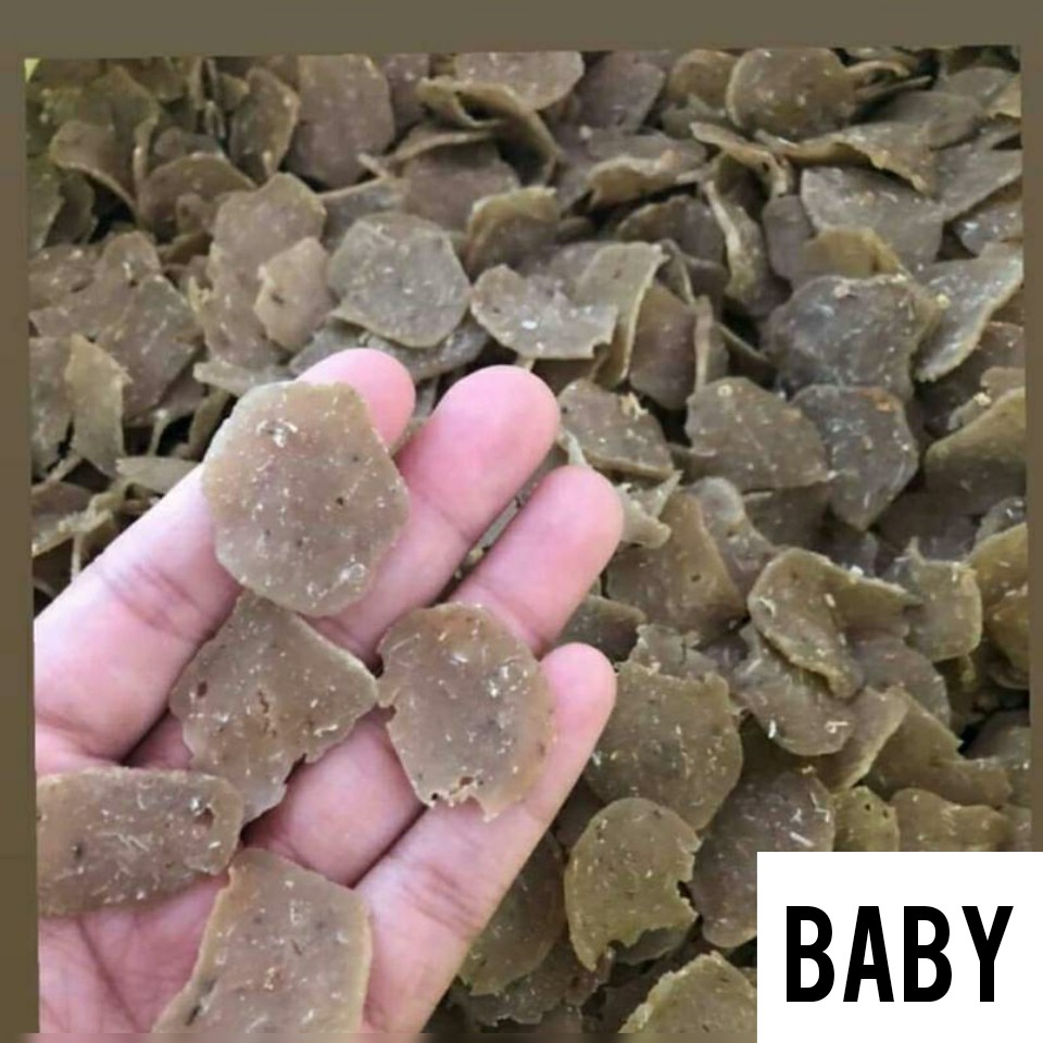 (1KG - 500G BABY ) KEROPOK IKAN ASLI WARISAN TOK MAT TELEBISEN SINCE 1988 KUALA BESUT (KEROPOK BABY) (SUPER EXTRA IKAN)