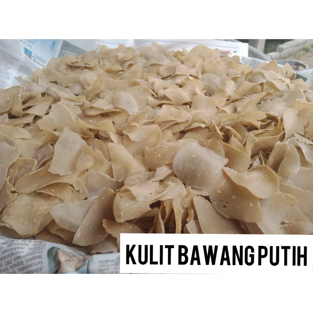 (1KG - 500G KULIT BAWANG PUTIH ) KEROPOK IKAN ASLI WARISAN TOK MAT TELEBISEN SINCE 1988 KUALA BESUT (SUPER EXTRA IKAN)