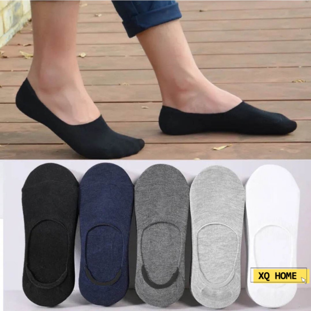 1 Pair Men Women socks Low Band Cotton Soft Boat Non-Slip Invisible Low Cut No Show Sport Sock Loafer stoking