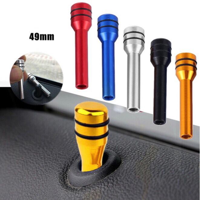 1pcs Universal Aluminum Interior Door Lock Knob Pins for Car Truck kancil kenari kelisa saga flx avanza atoz van blm