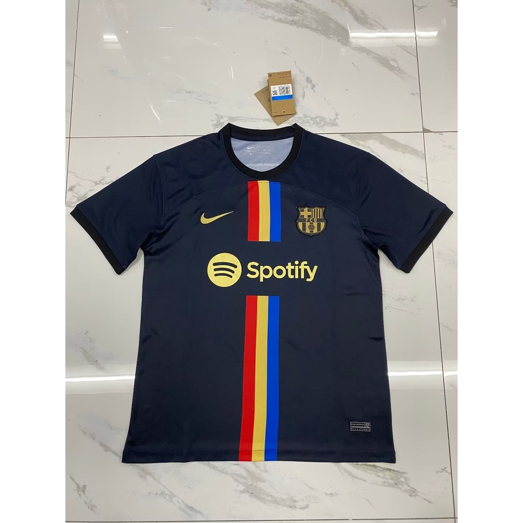 2023 24 Jersey Barcelona Training shirt PEDRI GAVI LEWANDOWSKI Fans Version Top Quality Football Team Short Sleeve Men Shirt 19-20 Barcelona Review Soccer Jerseys