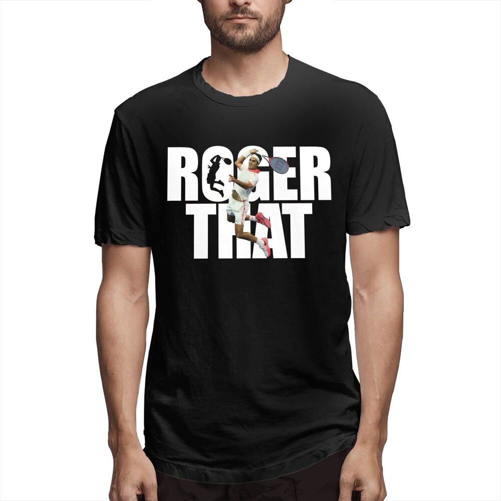 [2023 New Style T-shirt] Known Perfect Rf Roger Federer Wimbledon Tennis Classic Plus Size Men's T-shirt Men's Short Sleeve Cotton Graphic T-shirt