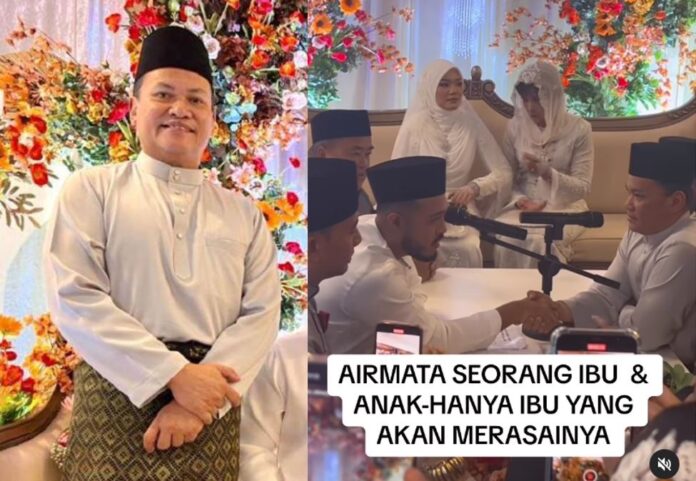 Ameng Hadir Nikahkan Anak Sulung Bersama Bekas Isteri A Aida