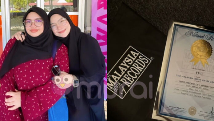 Nora Ariffin Kelu Anak Gadisnya & Yujikyunn Terima Pengiktirafan Malaysia Book Of Records!