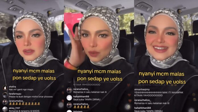 [VIDEO] Peminat Puji Tokti-” Nyanyi Gaya Malas Pon Sedap”