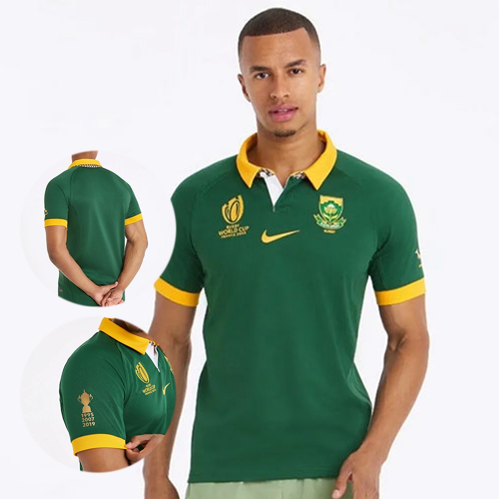 2023 South Africa Springboks RWC Youth Home World Cup Rugby Jersey S-5XL