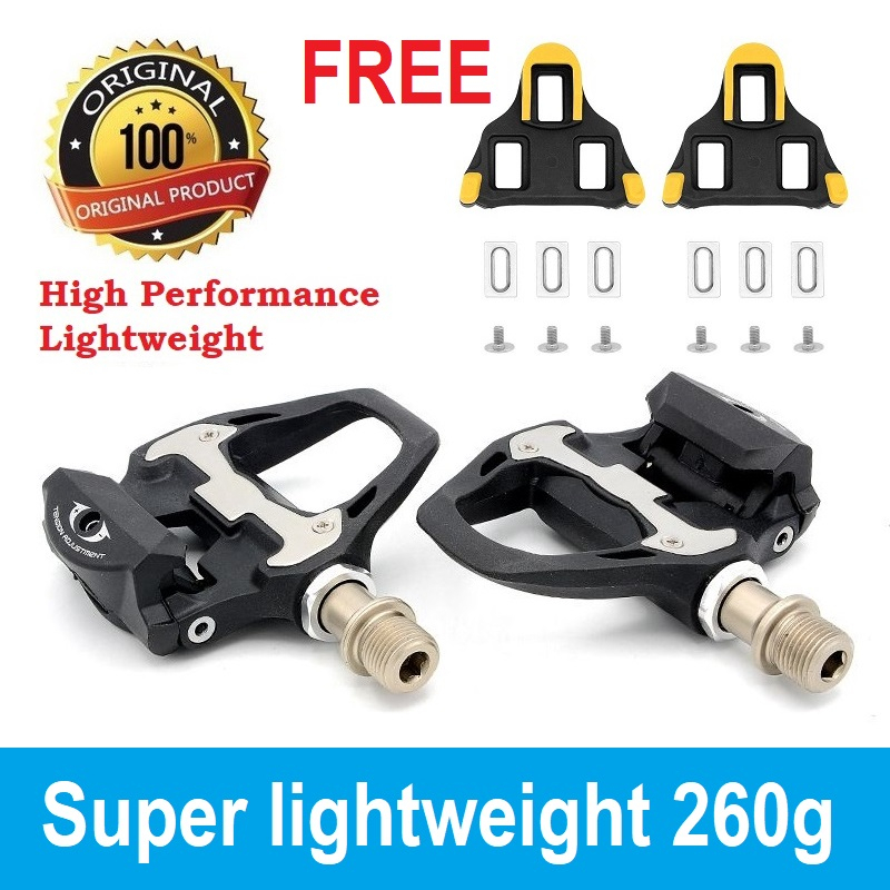 260g/setsuper lightweight 100% Original SPD cycling road pedal cleat like SHIMANO LOOK ZERAY