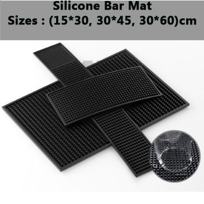 3H Coffee Espresso Rubber Drip Spill Non-slip Bar Mat