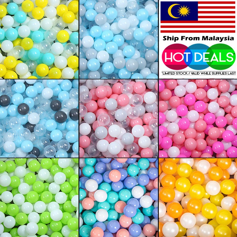 3 Size Extra Thick Premium Ocean Ball Eco-Friendly Soft Play Pit Pool Swimming Pool Children Soft Plastic Ball 海洋球