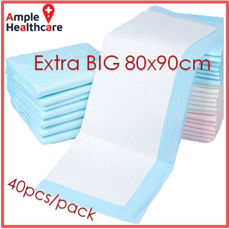 40pcs Disposable Underpad Absorption Pad Adult Elderly Patient Care