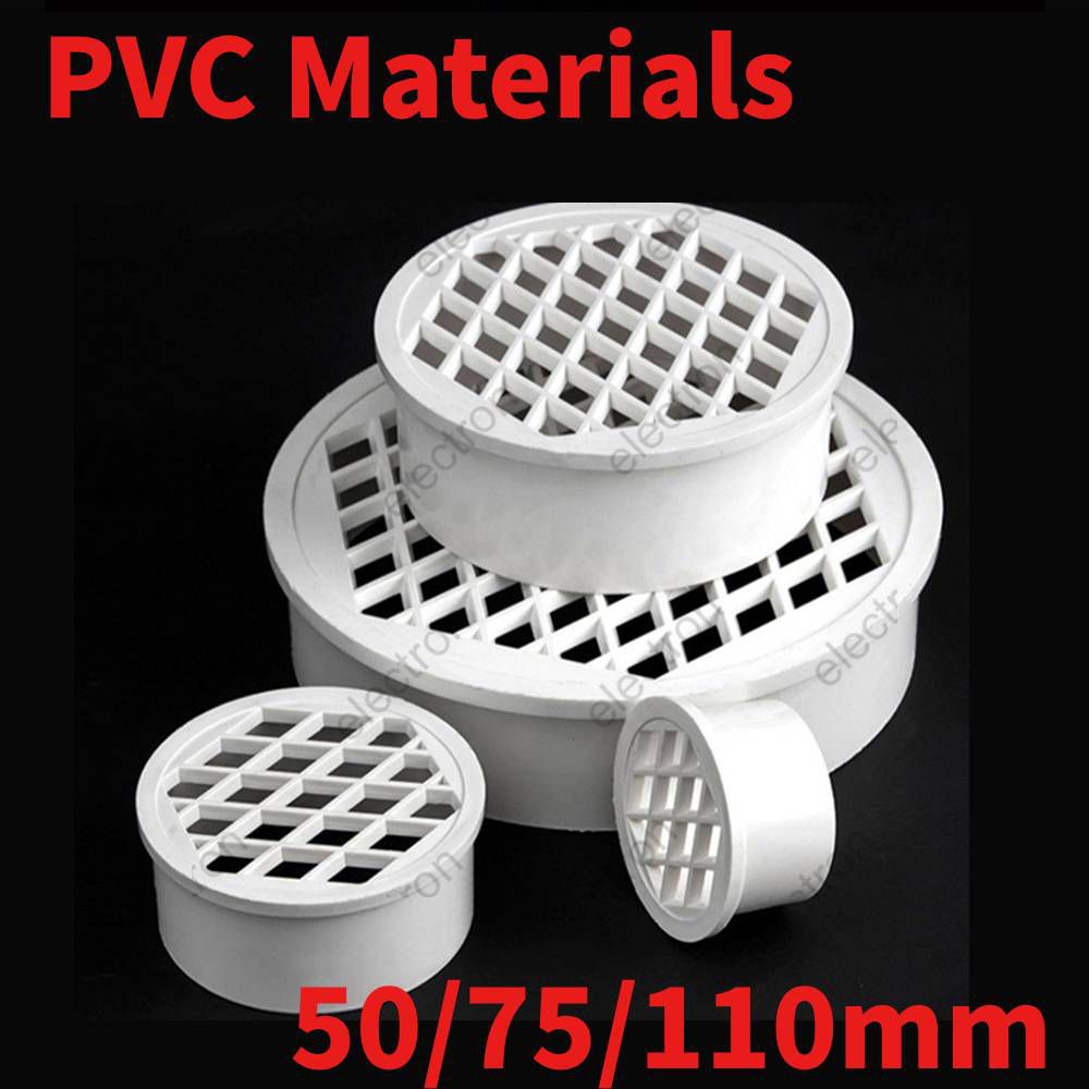 50/75/110mm PVC Durable Upgraded Thickened Floor Drain Household Building Materials Sewer Floor Drain Election