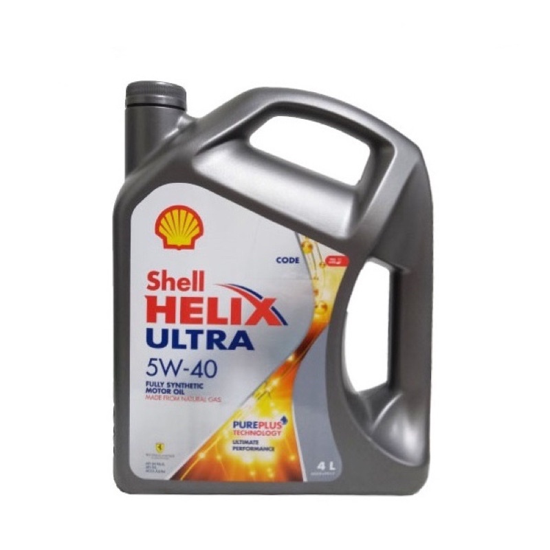 600036024/ 600039824 Shell Helix Ultra 5W-40 fully synthetic engine oil (4 liter) Hong Kong For Toyota , Honda , Proton