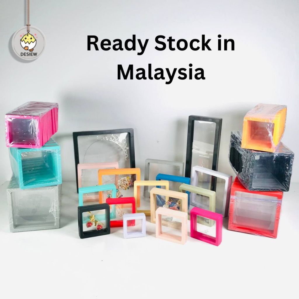 11x11cm / 9x9cm Display Storage Box Ramadhan Raya 2024 Accessories Kotak Accessories Stand Storage Ring Necklace Card