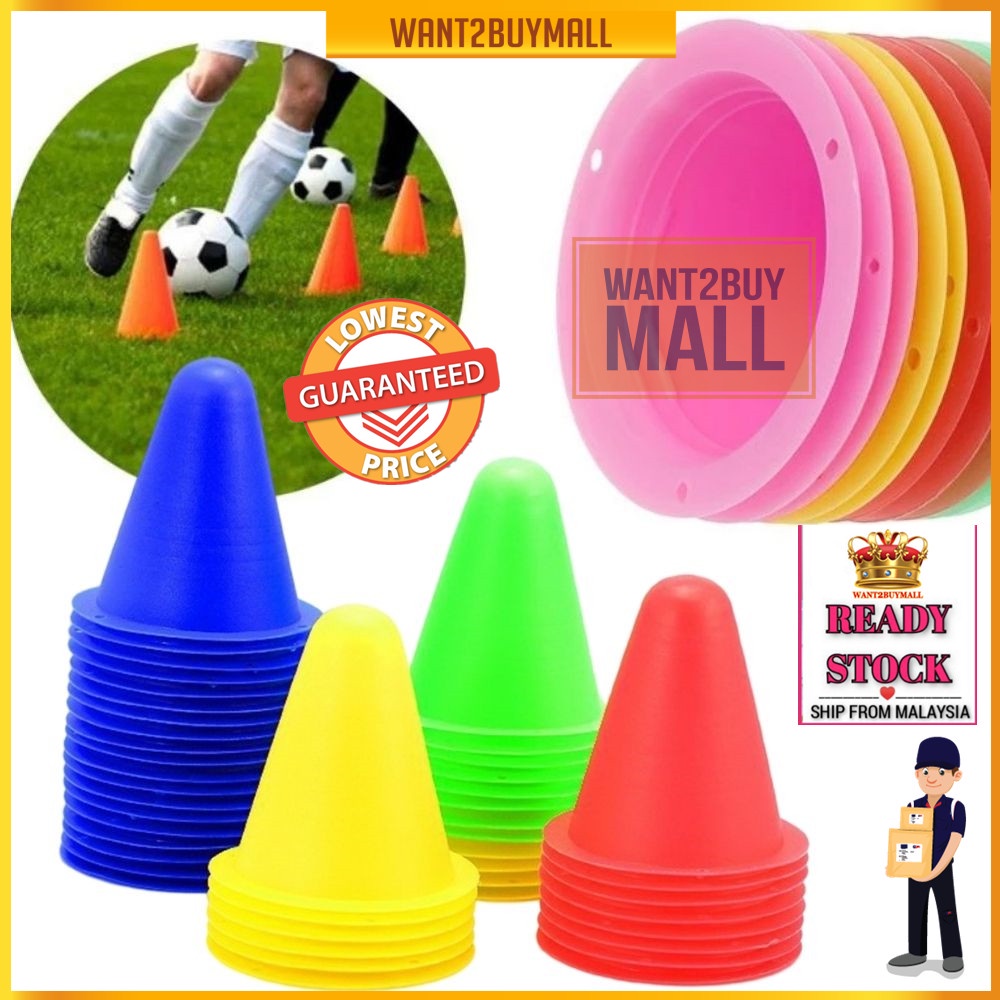 8cm Sports Football Soccer Roller Skating Skate Pile Marker Cup Cone Speed Training Taekwondo Speed Agility Equipment