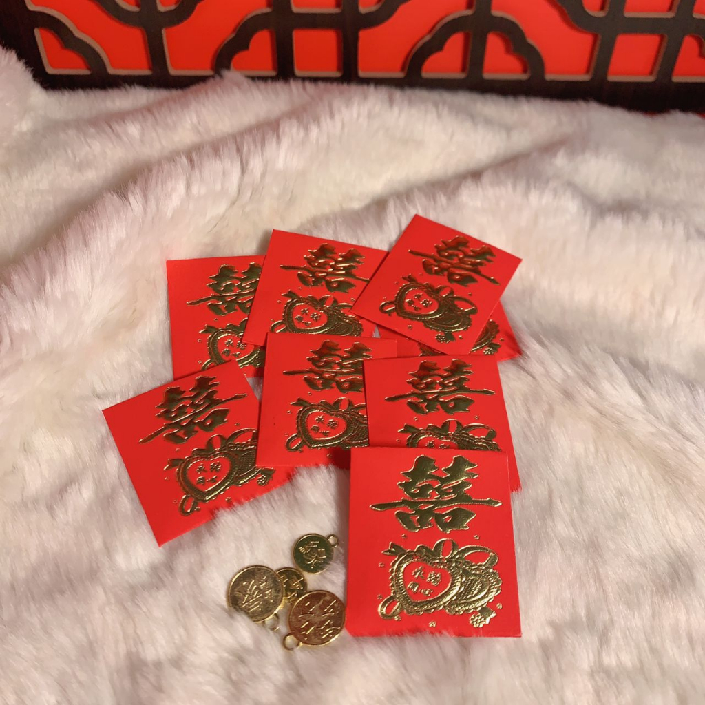 结婚用品安床 缘钱 8packs/set Fate Coins for Wedding Bed Settings Unity Coin