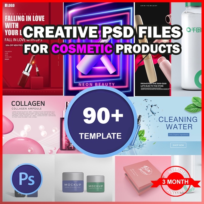 90+ amazing psd templates for cosmetic and beauty products (posters, banners, mockups, social media designs.. )