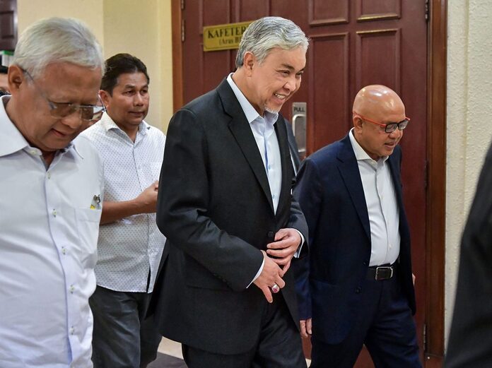 Ahmad Zahid didn't like being mentioned as donor, school principal tells court