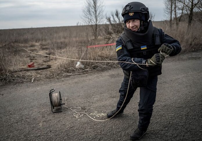 Ukraine says allies commit $244 million for humanitarian demining