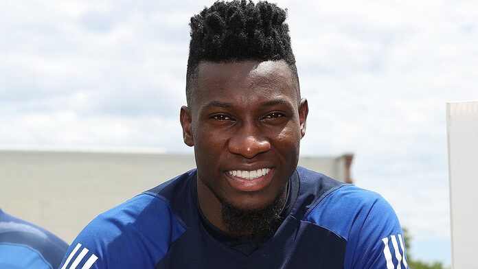 Andre Onana begins Man United training in New Jersey after his £47m move from Inter Milan... and he could feature against Arsenal tomorrow