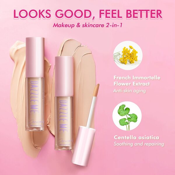 [BEST SELLER!!] DAZZLE ME Our Secret Cover Concealer Full Coverage Cover Long-Lasting (2.5g) hanya RM8.42 di Shopee