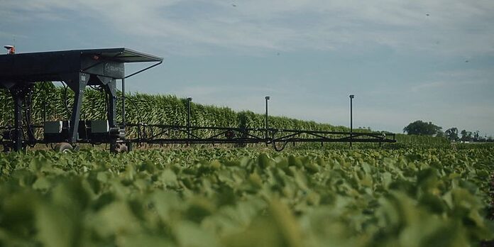 Brazil robot helps farmers scout, spray and protect crops, developer says