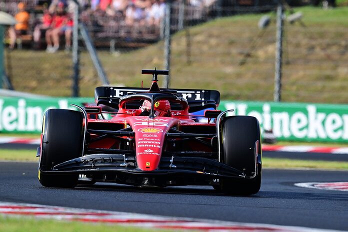 Charles Leclerc fastest in Hungarian GP practice