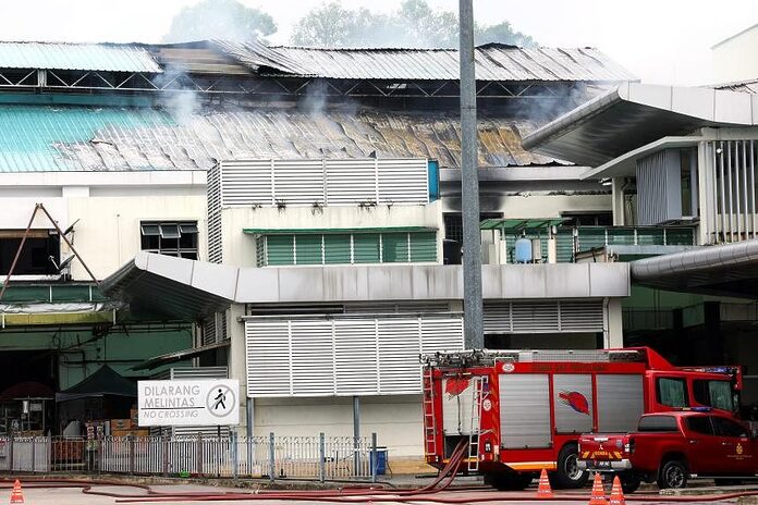 Traders affected by Johor’s Larkin Market fire to get $1,400 each