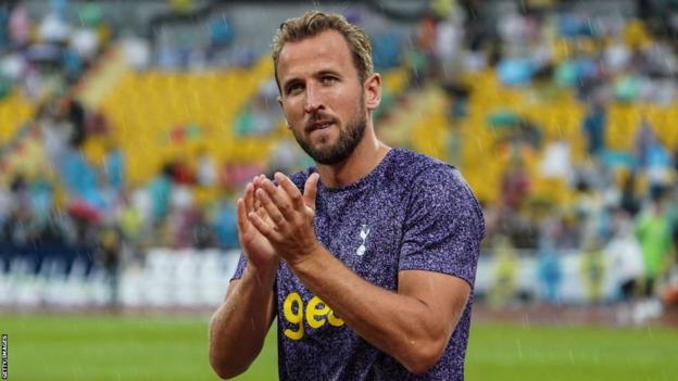 Tottenham striker Harry Kane