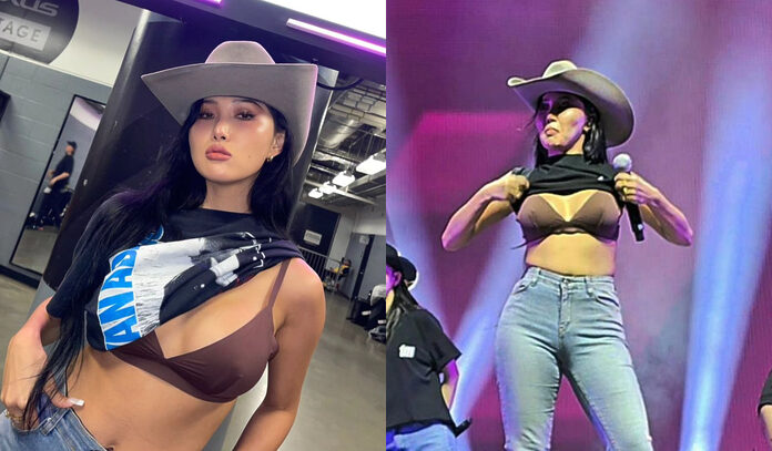 (Video) Fans React To Mamamoo’s Hwasa Revealing Her Ta-tas On Stage