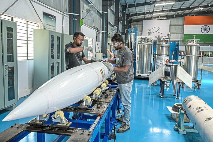 Startups thrust India into space