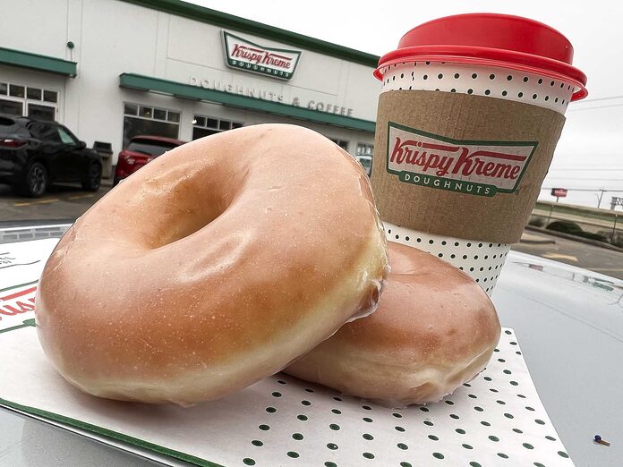 Krispy Kreme is selling a dozen donuts for only 86 cents