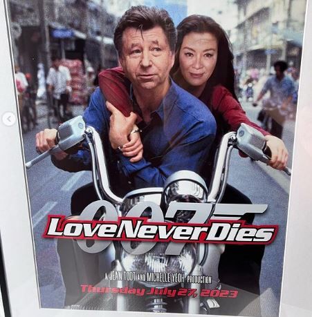 Love never dies for Michelle Yeoh and Jean Todt. 