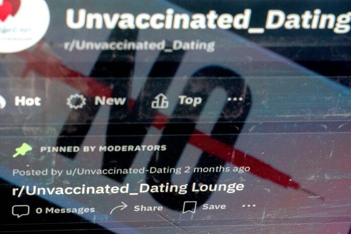 Tainted love: Misinformation drives 'vaccine-free' dating