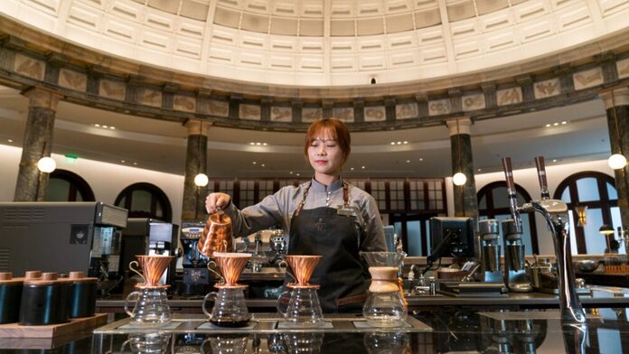 Why One China Starbucks Location Has A Renaissance Design