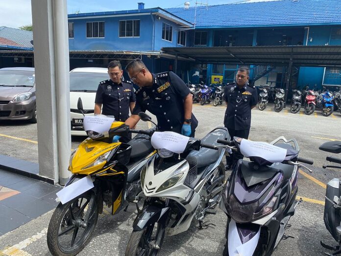 PJ cops bust motorcycle theft sydicate