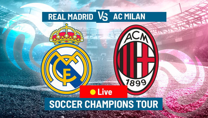 Real Madrid vs. AC Milan: Soccer Champions Tour game 2023