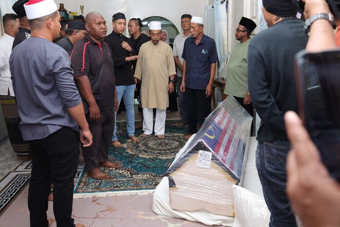 Salahuddin's remains to buried at Pontian's Jalan Sulong cemetery at noon