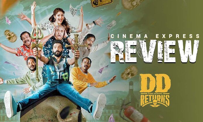 DD Returns Movie Review: A terrific third act and side-splitting self-awareness keep this Santhanam