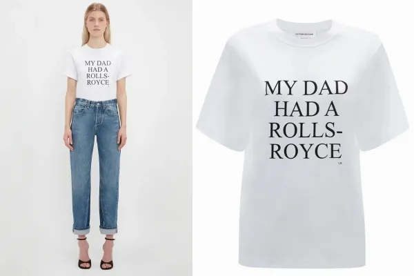 Selepas Klip Video Viral, Victoria Beckham Jual Pula Baju “My Dad Had a Rolls-Royce” & Ini Harganya…