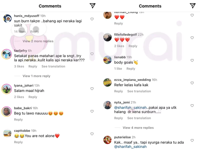 Sharifah Sakinah Kongsi Foto Pakai Pakaian Renang,Disindir Netizen!-“Bahang Api Neraka Lagi Sakit..”