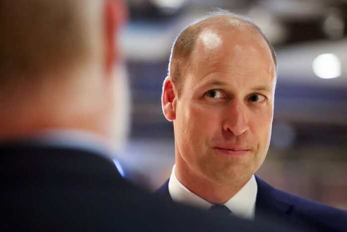 Burger king: Prince William serves up food to surprised diners