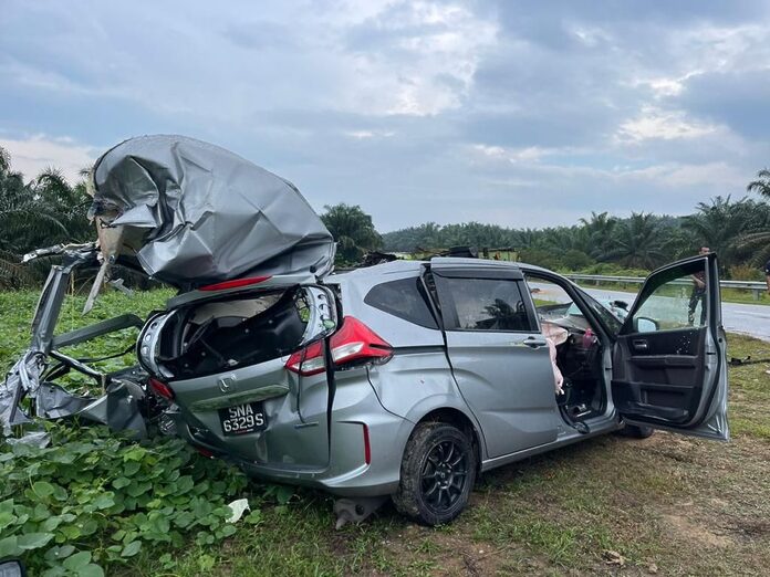 Three women killed in car crash with lorry in Johor