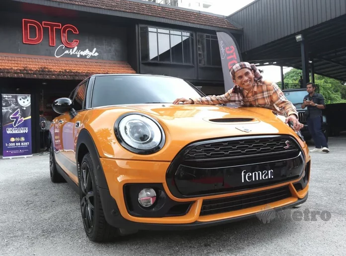 Tuah Datang Bertubi-Tubi Kepada Orang Yang Sabar Dan Berusaha, Bell Ngasri Terima Mini Cooper RM200,000