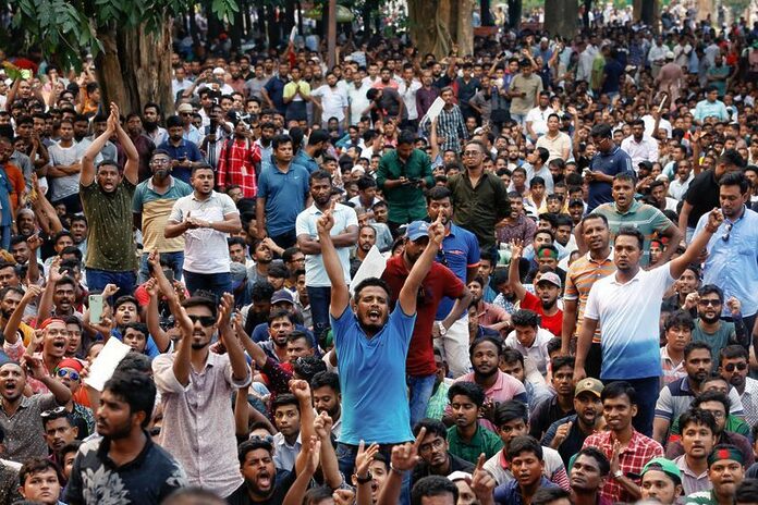 US concerned over reports of intimidation, violence at Bangladesh protests