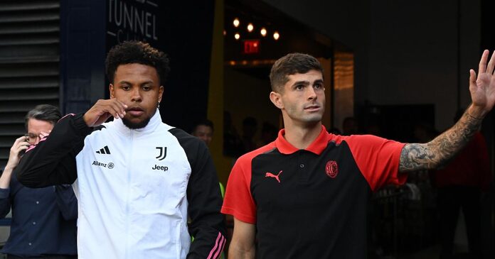 Milan vs Juventus score, result, highlights as Pulisic, McKennie, Weah get time in USA friendly draw